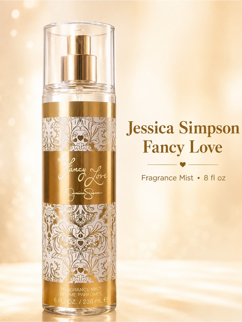 Jessica Simpson Fancy Love Mist - Gold & White